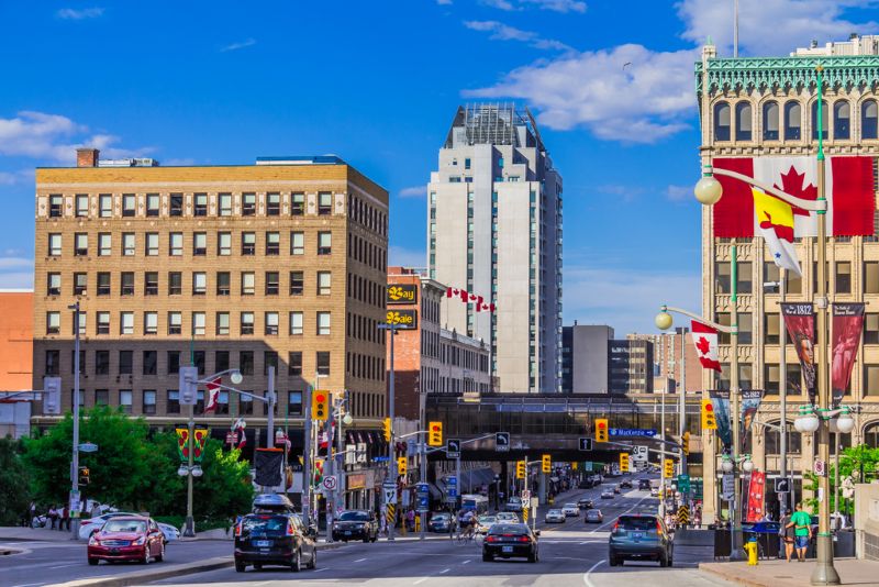 MacKenzie Street in Ottawa