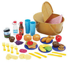 Pretend Play Picnic Basket