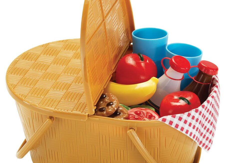 Pretend Play Picnic Basket