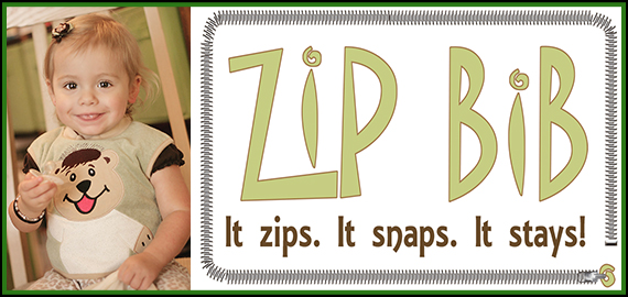 Zippered Back bibs