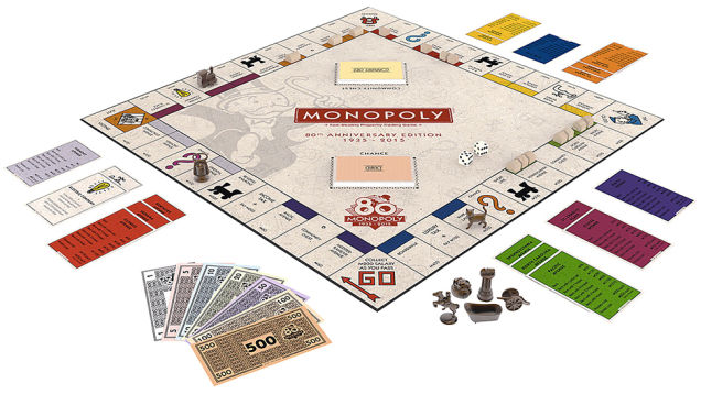 Monopoly 80th Anniversary Edition Board Game