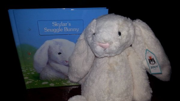 personalized books snuggle bunny.