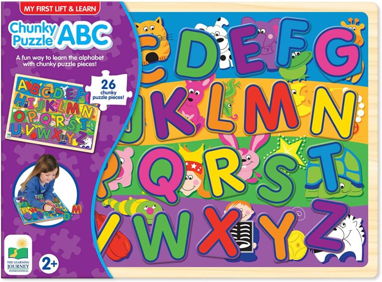 The Learning Journey My First Chunky Lift & Learn Puzzles Game