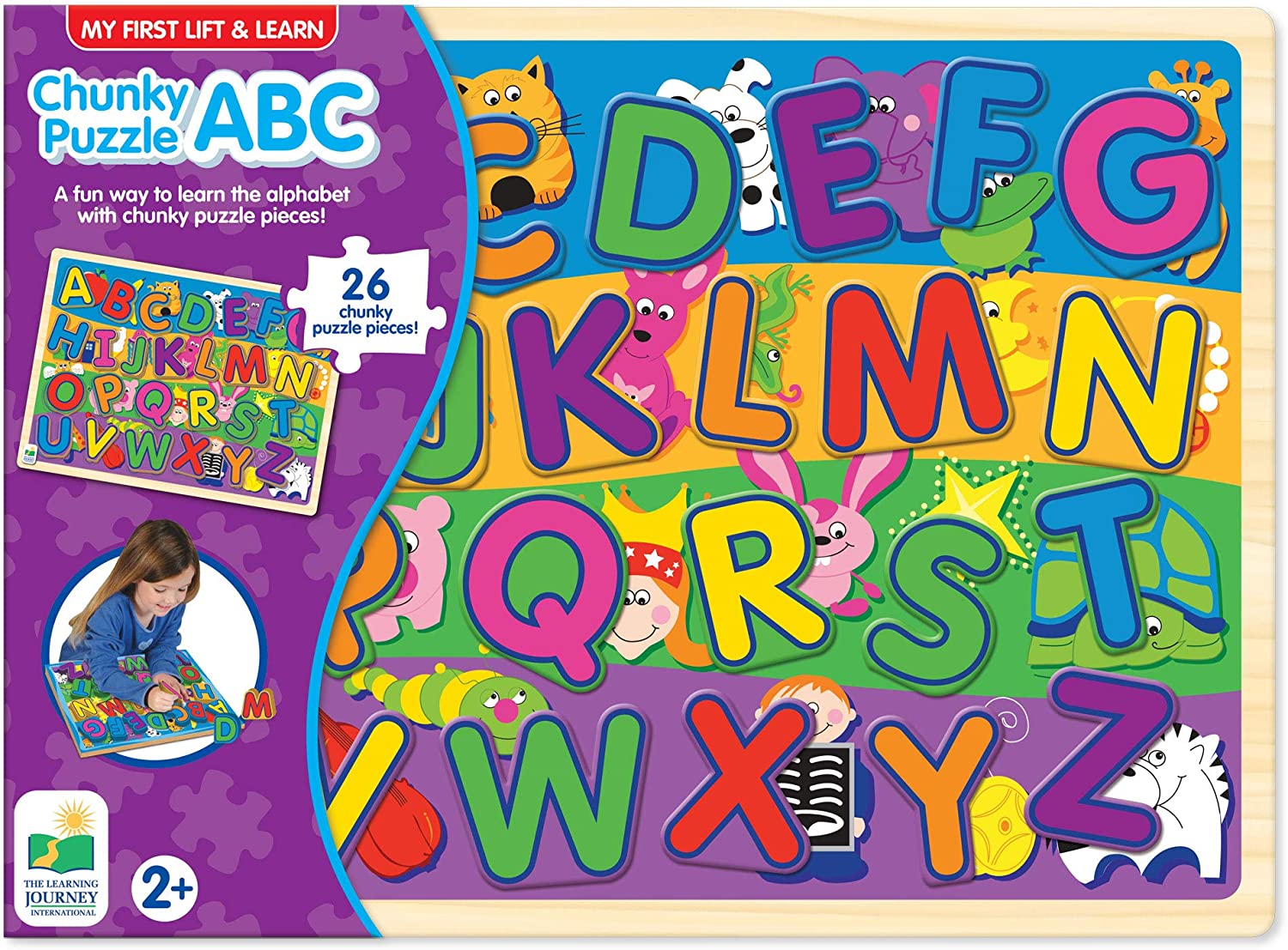 The Learning Journey My First Chunky Lift & Learn Puzzles Game