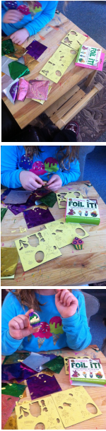 Easter Foil It! (foam sticker activity kit)