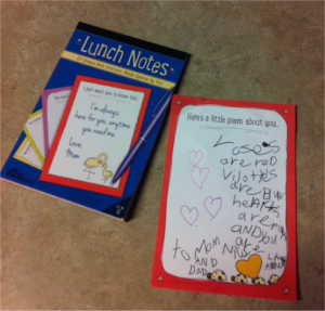 lunch notes :: from your heart to your childâ€™s lunchbox