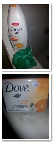 Dove's body wash