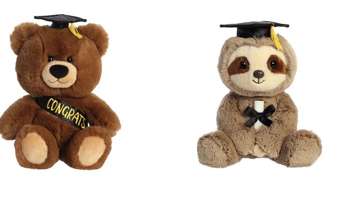 Graduation Plush gifts- graduation sock monkey