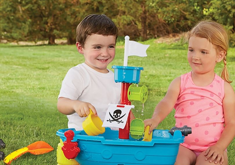 Kidoozie Pirate Ship Sand & Water Table