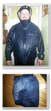 Columbia EvaPOURation rain jacket