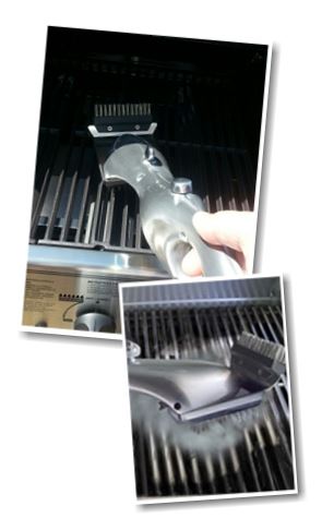 The Steam Cleaning Grill Brush