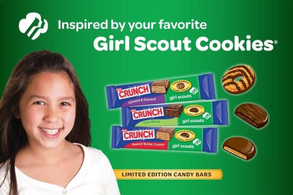 Review of Nestle Crunch Girl Scout Candy Bars