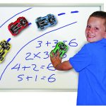 The Classics Magnetic Race Car Erasers for Whiteboard Games