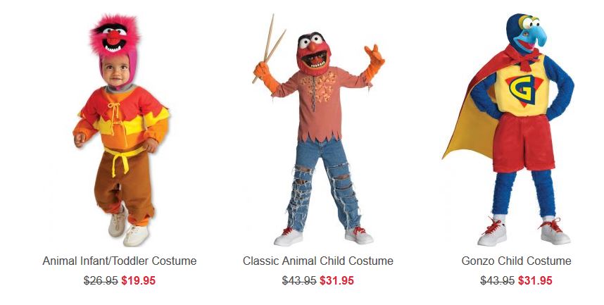 Costumes Clearance