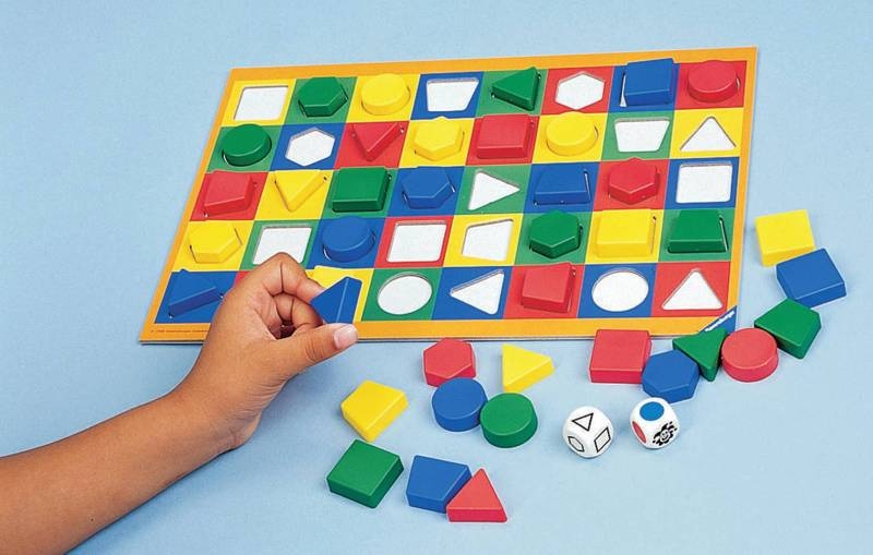 Preschool Learning Shapes & Colors Game