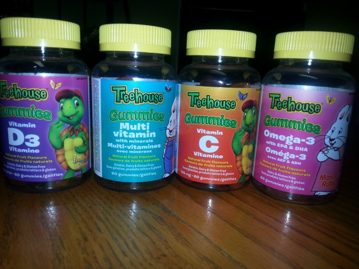 Treehouse gummy vitamins for kids