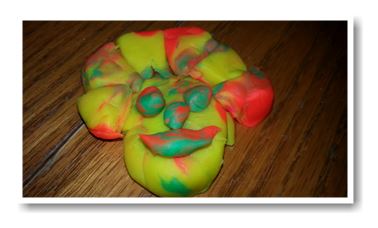 playdoh clown