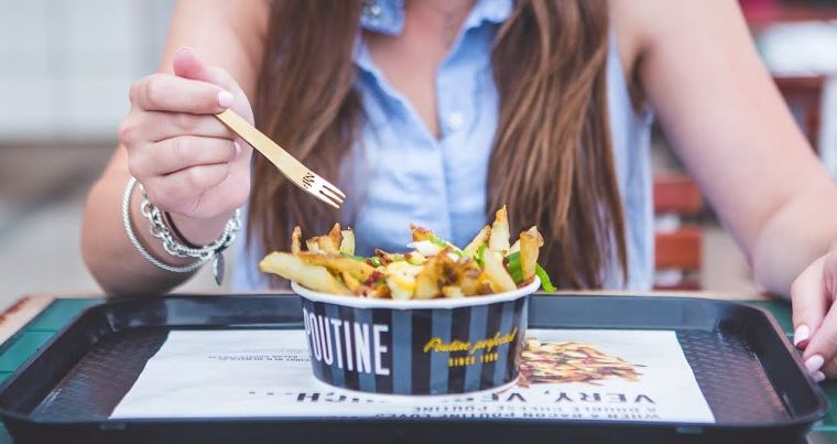 NYF gives away 24k Gold Poutine Forks + Bacon Double Cheese Poutine on Bacon Day!