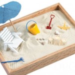 Miniature sandbox