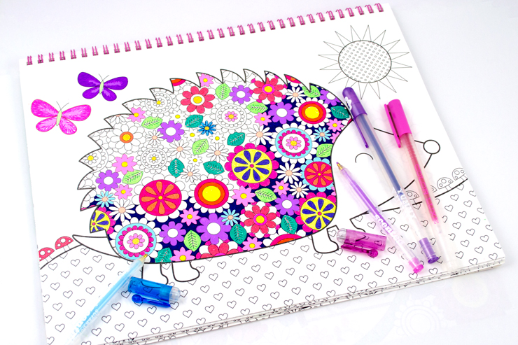 Adult coloring books