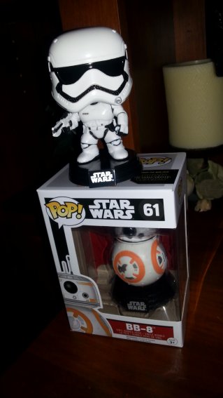 Star Wars Episode 7 pop figurines