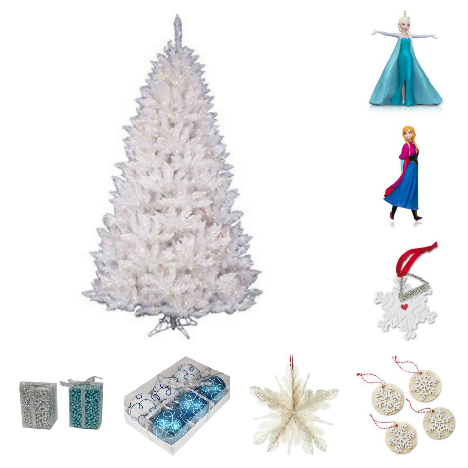 Disney's Frozen themed Christmas tree