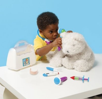 Toy doctor kit for pretend play