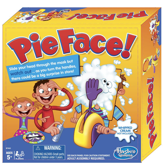 Hasbro Pie Face game