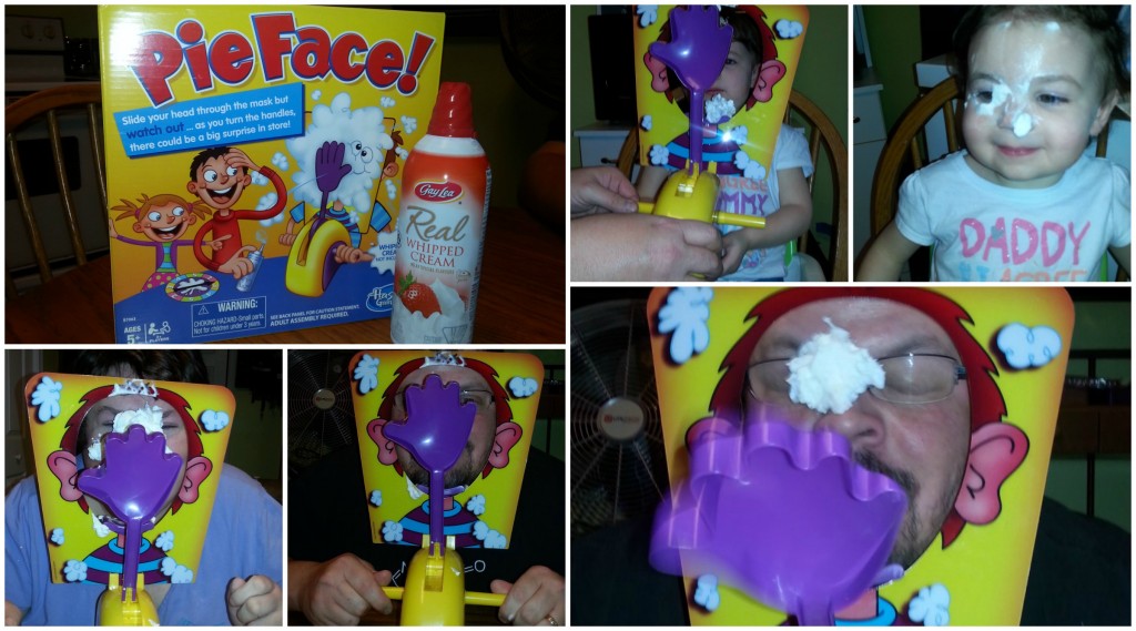 Pie Face Game Whipped Cream Family Game