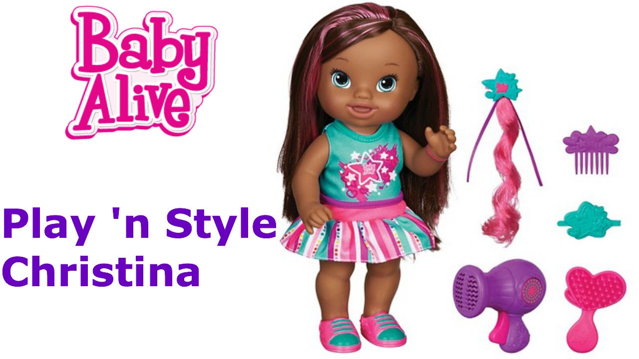 Baby Alive Play ‘n Style Christina