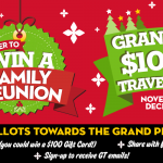 Win $10,000 travel voucher-Giant Tiger Contest