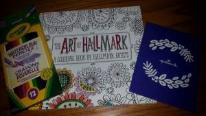 The Art of Hallmark coloring book for adults