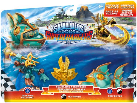 Skylanders Superchargers Sea Racing Action Pack