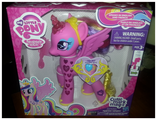 Princess Cadance My Little Pony Cutie Mark Magic Glowing Hearts