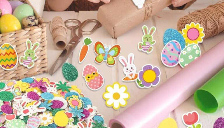 Bulk Easter Foam Stickers