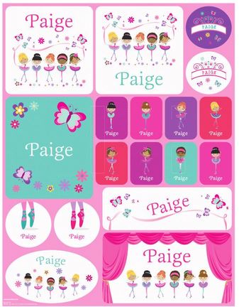 Prima Ballerinas Stickers