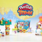 Building and Creating with Play-Doh Town