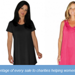 Moisture wicking women’s sleepwear