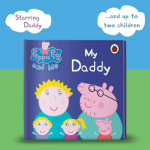 personalised Peppa Pig My Daddy book