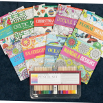 Art Supplies: Coloured Pencils & Adult Coloring Books