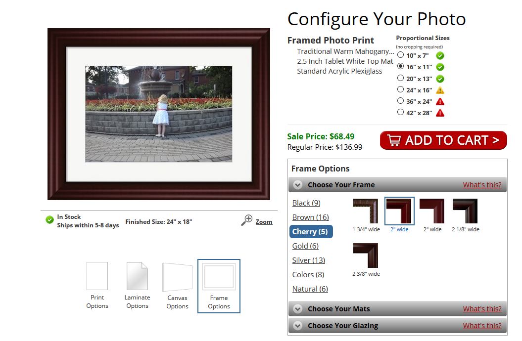 Framed Art makes the perfect gift
