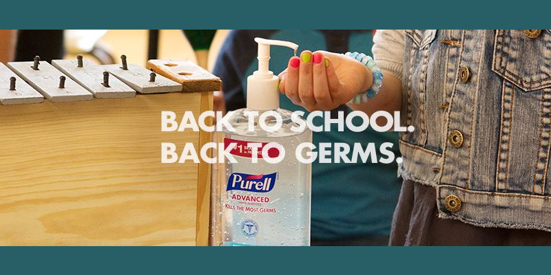 PURELL Advanced Hand Sanitizer Heads Back-To-School