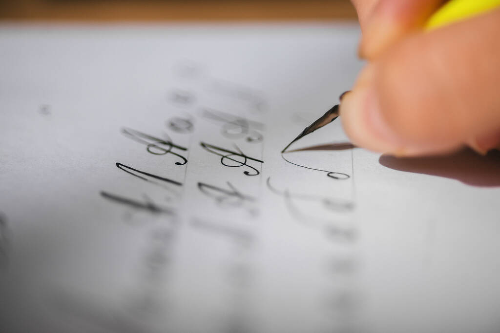 cursive writing
