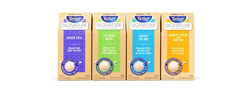 Tetley signature collection-Canada’s tea leader