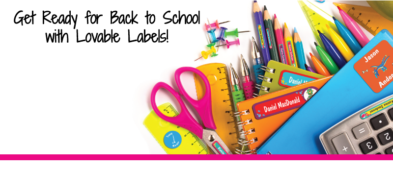 Lovable Labels For Your Child’s School Supplies Giveaway