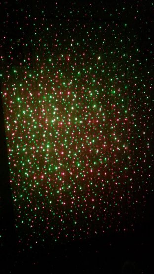 1byone Aluminum Alloy Outdoor Laser Christmas Light