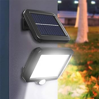 Solar Motion Sensor LED Lights