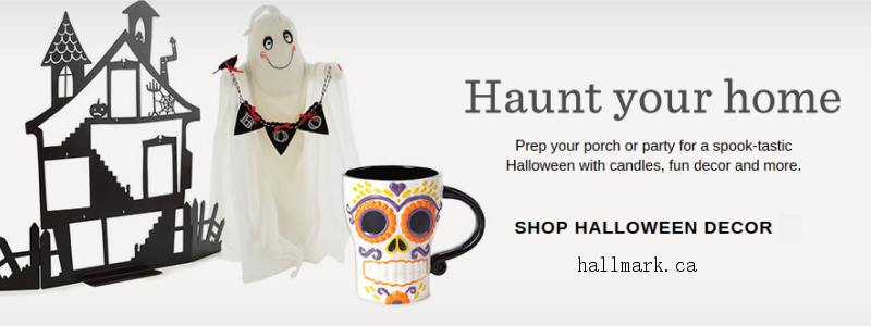 Hallmark Halloween decorations and giveaway