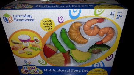 Learning Resources New Sprouts Multicultural Food Set