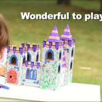 Cardboard building sets
